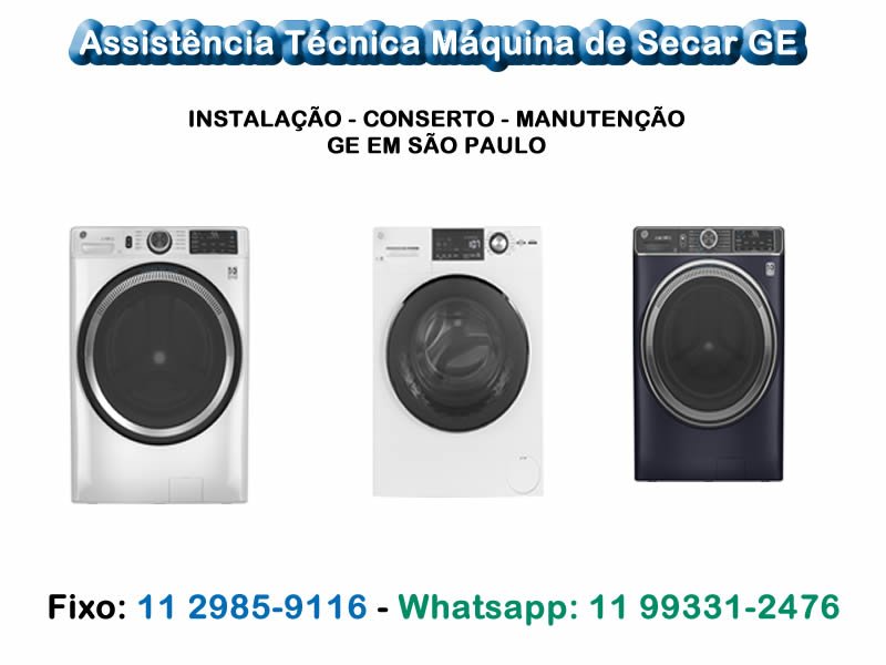 Assistência Técnica Máquina de Secar GE