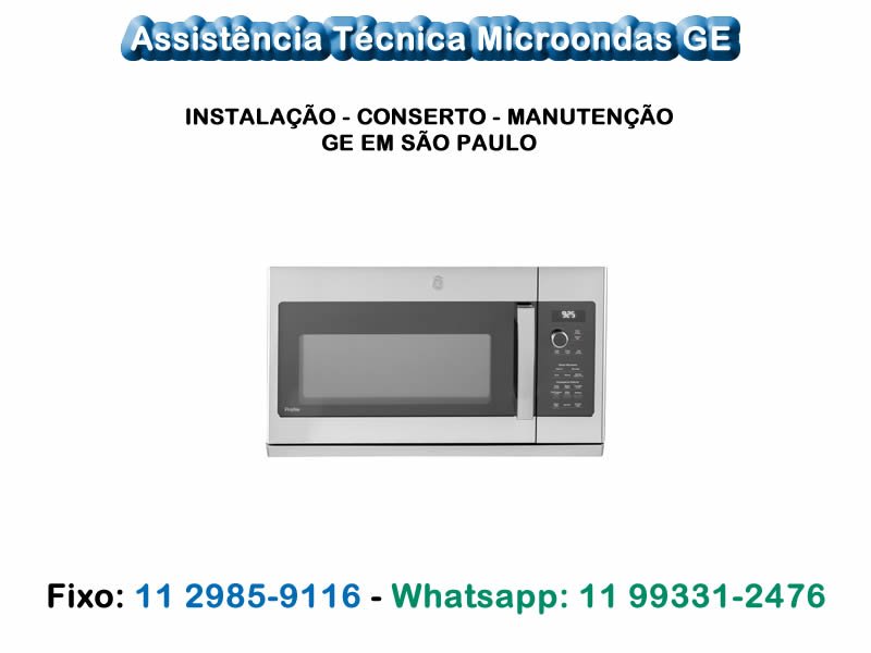 Assistência Técnica Microondas GE